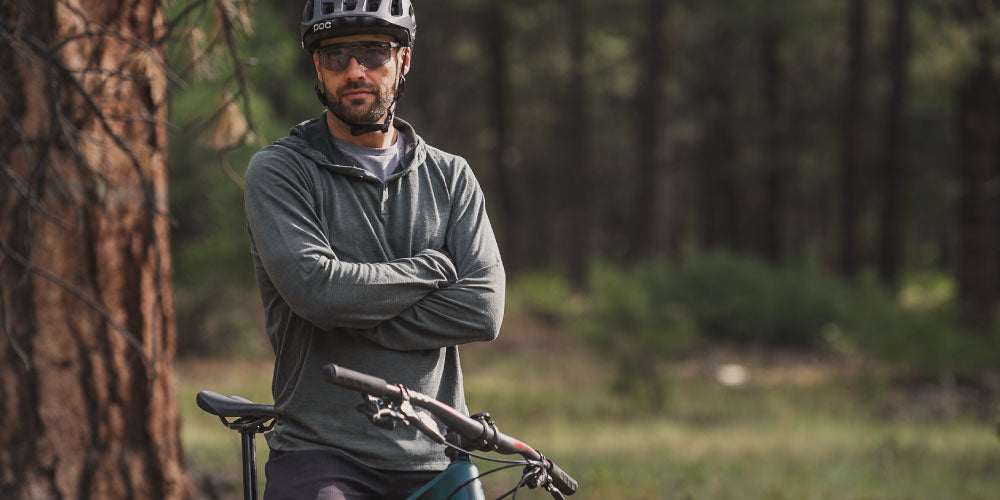 Man looking stressed from athletic pursuit
