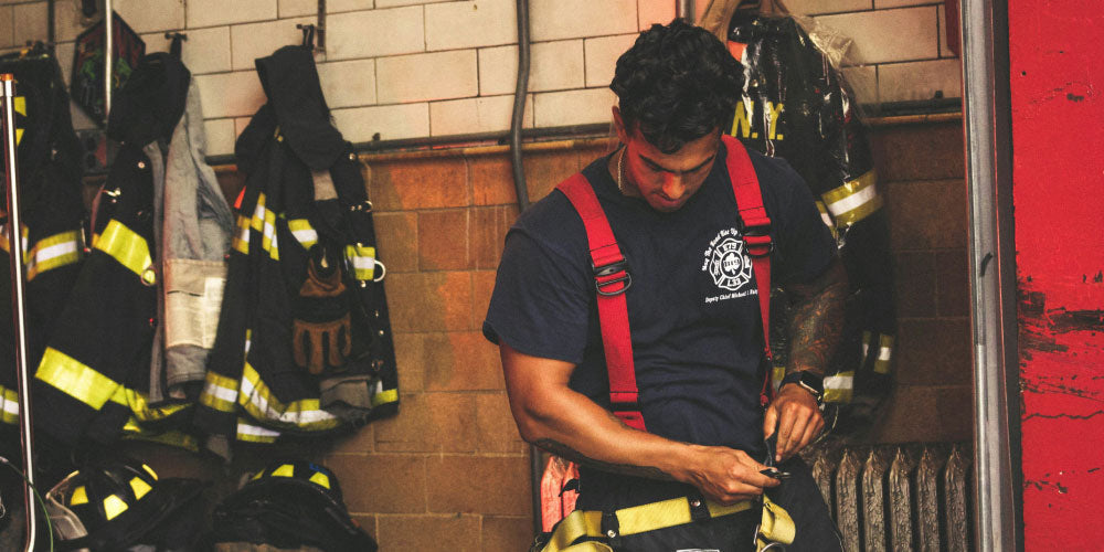 Fire fighter photo credit Aidan Bartos